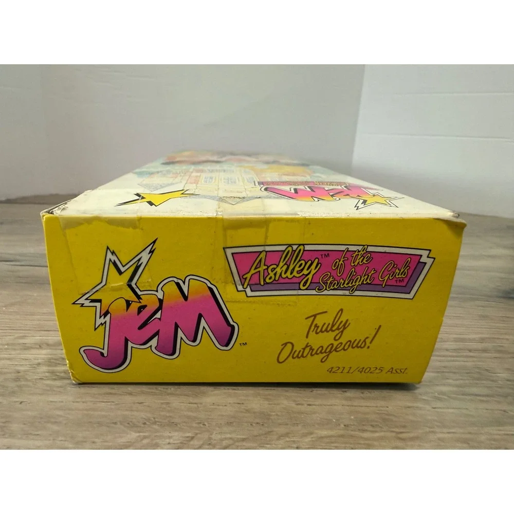 Vintage 1987 Hasbro Jem Starlight Girls Ashley Doll New In Box 4211/4025 Asst
